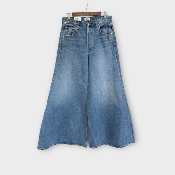 NWT Citizens of Humanity Amari Ultra Wide Leg Jean in Dweller, size 28 - Picture 2 of 8